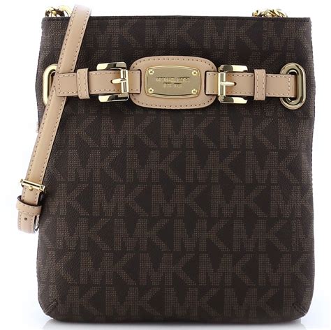 michael kors leather hamilton large crossbody|Michael kors hamilton crossbody handbag .